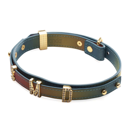 Нашийник LOCKINK Multi-color DIY Alphabet Collar - фото