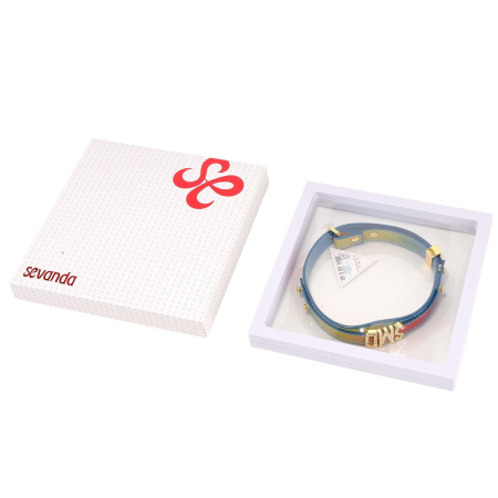 Нашийник LOCKINK Multi-color DIY Alphabet Collar - фото №7