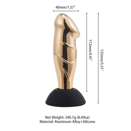 Масажери простати LOCKINK SEVANDA Hercules Vibrating Prostate Massager - фото №7