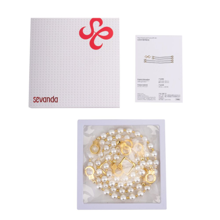 Перлинні наручники та поножі LOCKINK Pearl Bondage & Restraint Set - фото №10