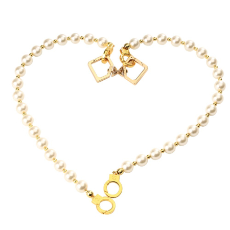 Перлинні наручники та поножі LOCKINK Pearl Bondage & Restraint Set - фото №3