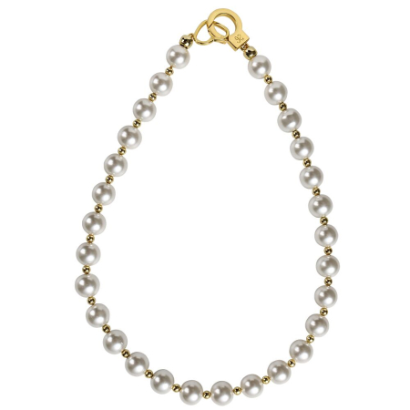 Перлинний нашийник з повідцем LOCKINK Pearl Collar & Leash Set - фото №3