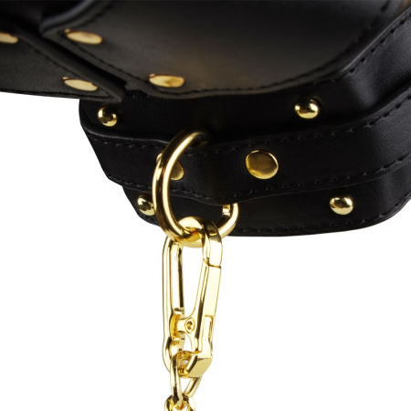 Маска-збруя для орального сексу з повідцем LOCKINK SEVANDA Blowjob Head Muzzle with Leash - фото №6