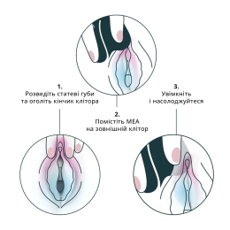 Вакуумний стимулятор Fun Factory MEA velvet green, унікальні режими, функція посторгазм - №6