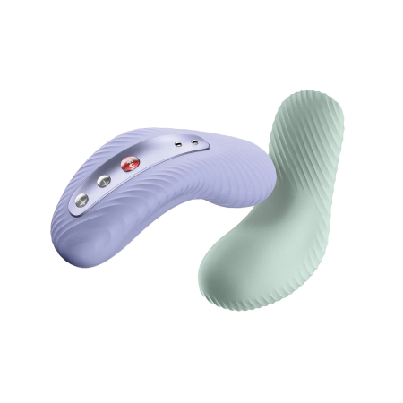 Накладний вібратор Fun Factory LAYA III soft violet, ефект постукування пальцем - фото №6