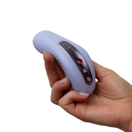 Накладний вібратор Fun Factory LAYA III soft violet, ефект постукування пальцем - - фото №9