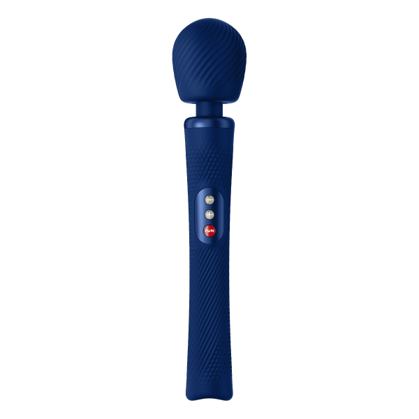 Вібромасажер Fun Factory VIM Vibrating Wand midnight blue, суперпотужний та легкий, до 6 годин роботи - фото