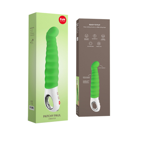 Вібратор точки G Fun Factory PATCHY PAUL fresh green, гнучкий, 12 режимів №8