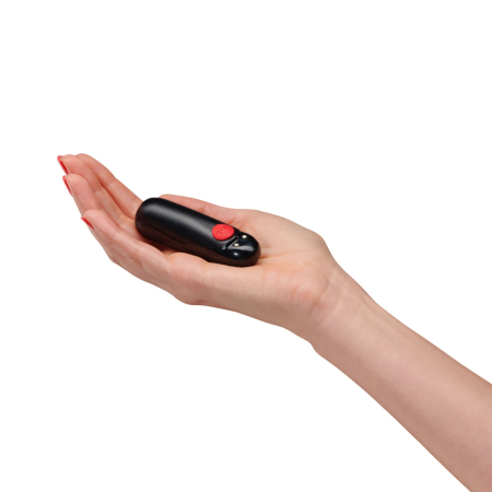 Віброкуля Fun Factory Massage BULLET, чорна, діаметр 2,5 см, 3 швидкості, 3 малюнки вібрації - фото №3