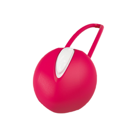 Вагінальна кулька SMARTBALL UNO, червона, одинарна, діаметр 3,6 см - фото №3