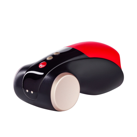 Мастурбатор для головки пеніса Fun Factory COBRA LIBRE II black/red, 2 мотори, гра без рук - фото №3