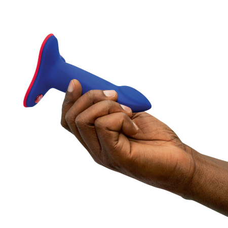 Фалоімітатор Fun Factory LIMBA FLEX S, синій, гнучкий, з ефектом пам’яті, підходить для точки G - фото №8