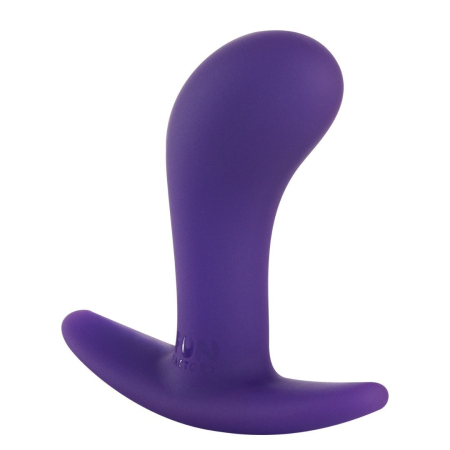 Анальна пробка Fun Factory BOOTIE, S, фіолетова, діаметр 2,8 см, тонкий обмежувач - фото №2