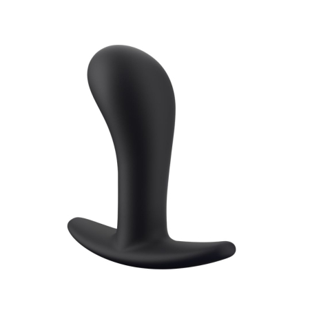 Анальна пробка Fun Factory BOOTIE S, чорна, діаметр 2,8 см, тонкий обмежувач - фото №3