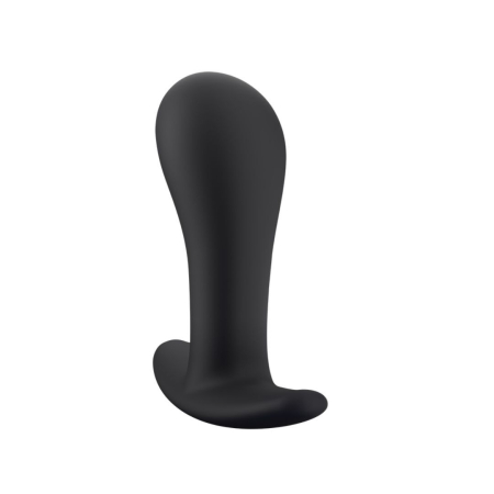 Анальна пробка Fun Factory BOOTIE M, чорна, діаметр 3,3 см, тонкий обмежувач - фото №2