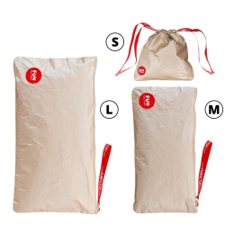 Сумка для секс-іграшок Fun Factory TOYBAG M, золотиста, на блискавці, 25x12 см - - фото №3