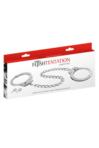 Поножі Fetish Tentation Adjustable metal ankle cuffs - фото №4