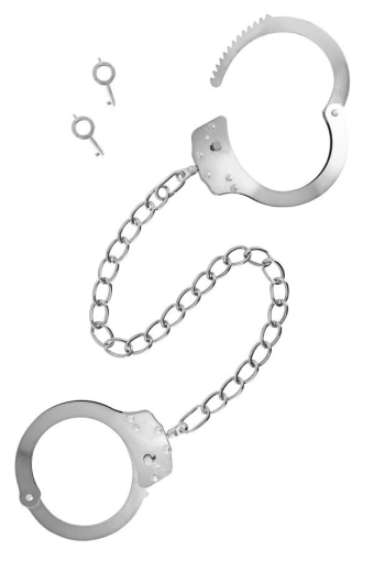 Поножі Fetish Tentation Adjustable metal ankle cuffs - фото №2