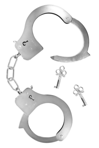 Наручники Fetish Tentation Adjustable metal wrist cuffs №2