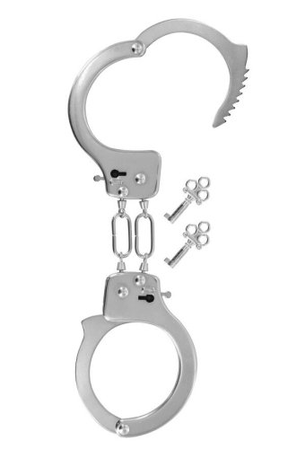 Наручники Fetish Tentation Soft adjustable metal wrist cuffs - фото №2