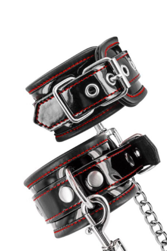 Наручники Fetish Tentation Premium Patent leather handcuffs №3