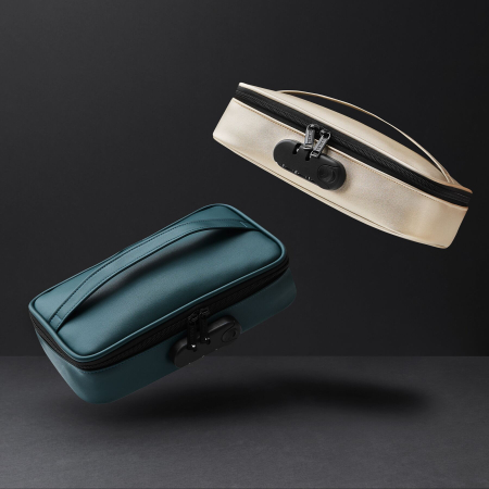 Кейс для іграшок Dorcel DISCREET BOX LUXURY GOLD, кодовий замок, 27?16?7,62 см - фото №13