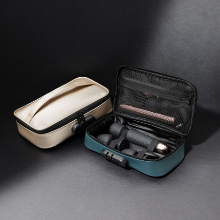 Кейс для іграшок Dorcel DISCREET BOX LUXURY GREEN, кодовий замок, 27?16?7,62 см - фото №10