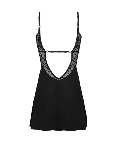 Сорочка Obsessive Bellastia chemise & thong M/L - фото №4
