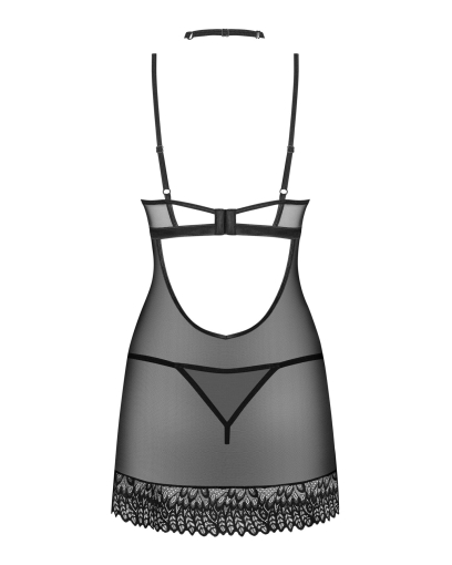 Сорочка Obsessive Donarella chemise & thong M/L - фото №4