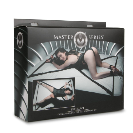 Розтяжка на ліжко Master Series Interlace Bed Restraint Set - фото №7