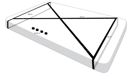 Розтяжка на ліжко Master Series Interlace Bed Restraint Set - фото №6