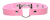 Чокер Master Series Kinky Kitty Ring Slim Choker - Pink 