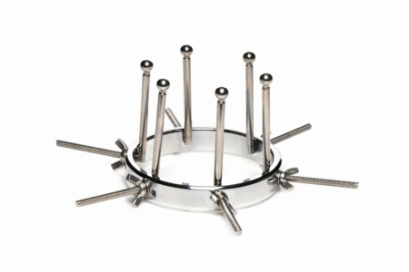 Анальний розширювач Master Series Oculus Stainless Steel Anal Explorer №4