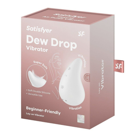 Вібратор Satisfyer Dew Drop White - фото №6