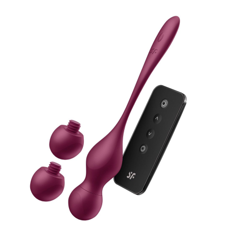 Вагінальні кульки з вібрацією Satisfyer Love Birds Vary Connect App - фото