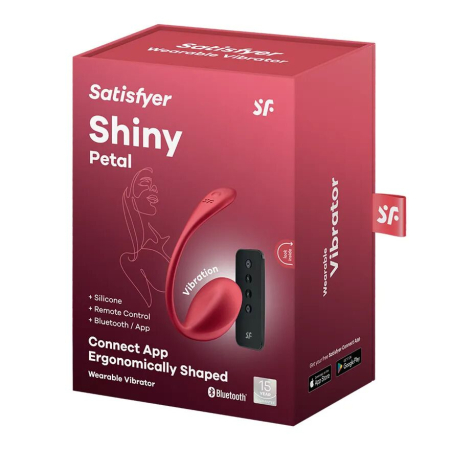 Віброяйце Satisfyer Shiny Petal Connect App - фото №5