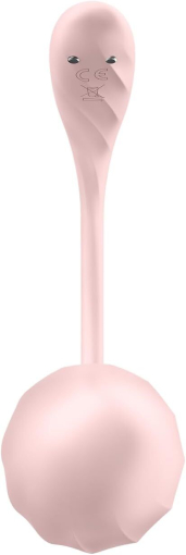 Віброяйце Satisfyer Ribbed Petal Connect App Rose - фото №4
