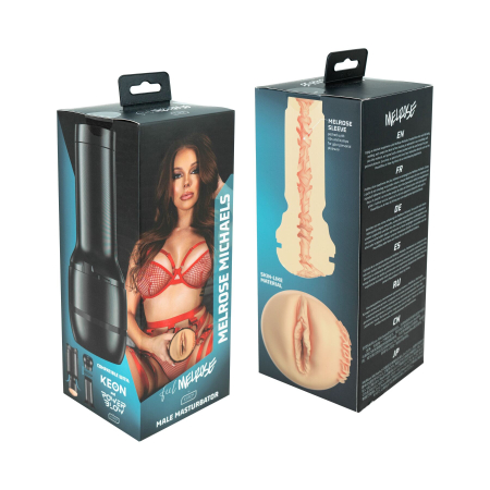 Мастурбатор Kiiroo Feel MelRose Michaels PBC сумісний з PowerBlow та Keon №7