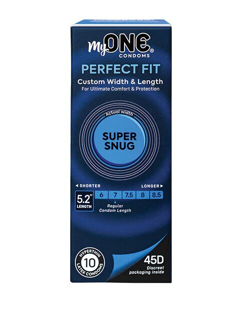 Презервативи MyONE Super Snug 10 шт, картонна коробка - фото