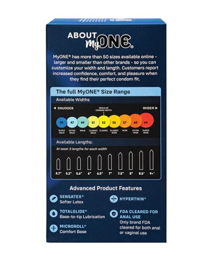 Презервативи MyONE Super Snug 10 шт, картонна коробка - фото №2