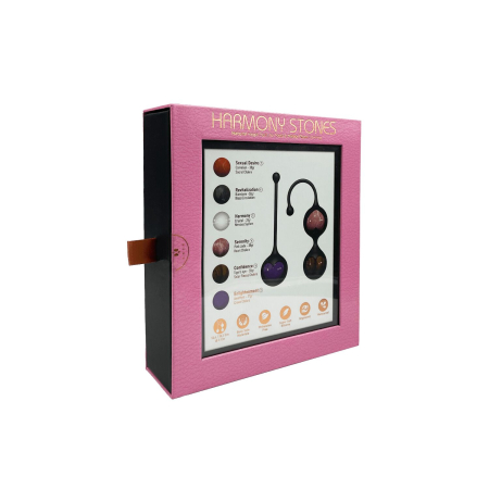 Вагінальні кульки Adrien Lastic Harmony Stones - фото №11