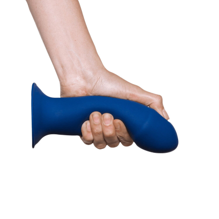 Дилдо Adrien Lastic Hitsens 1 - 7 inch Blue - фото №4