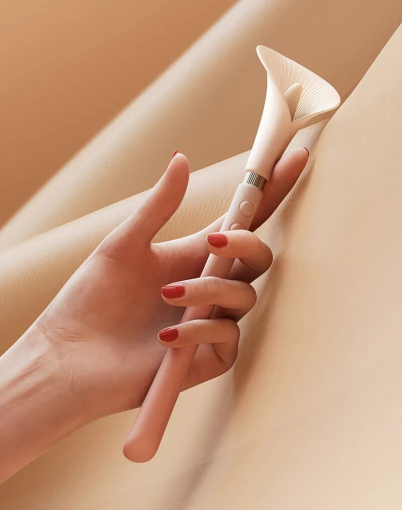 Вібромасажер Zalo — Calla Blossom Pink - фото №11