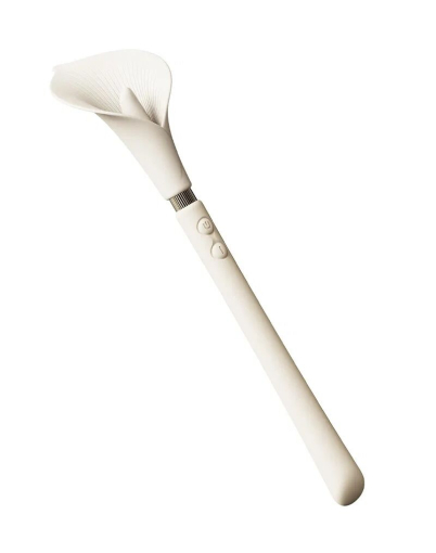 Вібромасажер Zalo — Calla Ivory White - фото №5