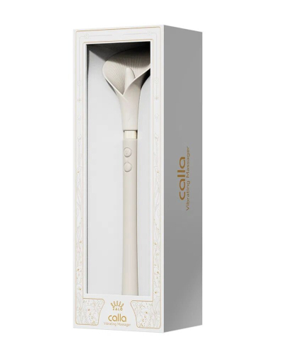 Вібромасажер Zalo — Calla Ivory White - фото №9