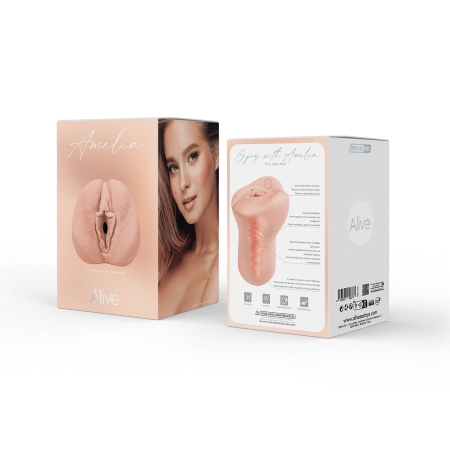 Мастурбатор Alive Amelia Super Realistic Masturbator S Flesh - фото №6