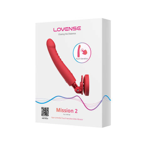 Дилдо з вібрацією Lovense Mission 2 Vibrating suction cup dildo - фото №5