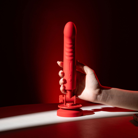Дилдо з вібрацією Lovense Mission 2 Vibrating suction cup dildo - фото №8