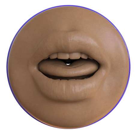 Мастурбатор-ротик Fleshlight Boost Blow Medium Dark Flesh, плаваючі кільця Turbo Tech - фото №2