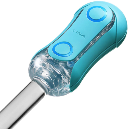 Мастурбатор Tenga Flip Orb — Ocean Blue, з можливістю зміни тиску та стимулювальними кульками всередині - фото №10
